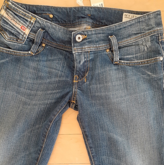 Diesel Women's Matic Jeans Size 27 Authentic Made in Italy - Picture 10 of 16